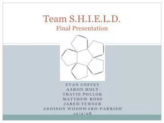 Team S.H.I.E.L.D. Final Presentation
