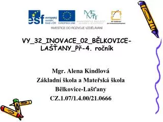 vy 32 inovace 02 b lkovice la any p 4 ro n k