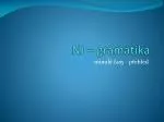 NJ â€“ gramatika - slide 1