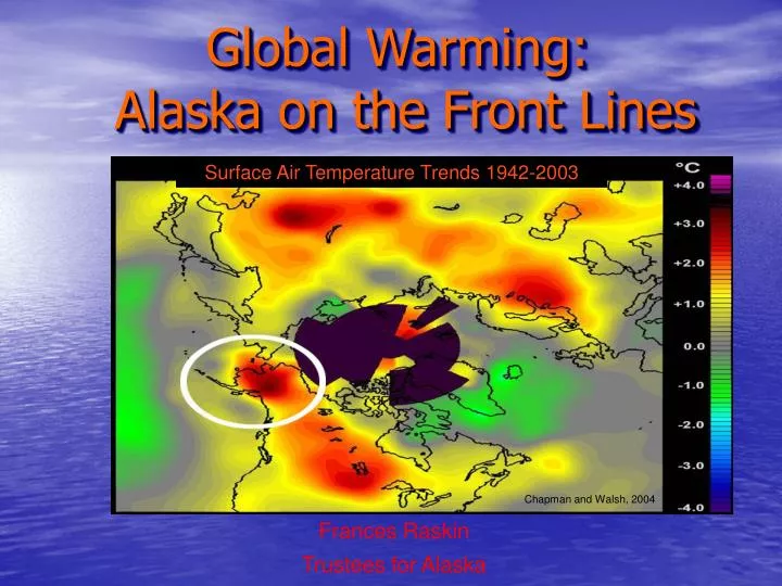 global warming alaska on the front lines