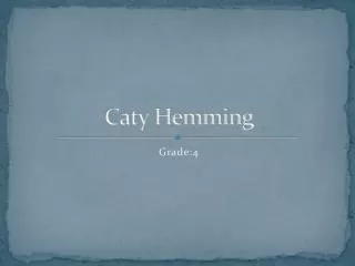 Caty Hemming