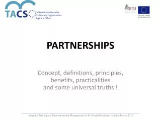 PARTNERSHIPS