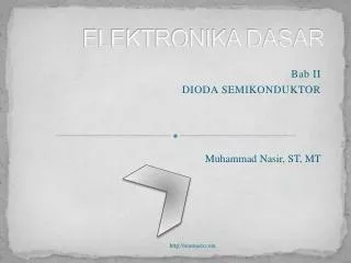 PPT - Elektronika Dasar PowerPoint Presentation, Free Download - ID:3715985