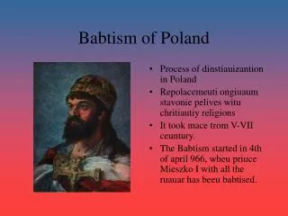 Babtism of Poland