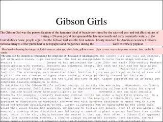 Gibson Girls