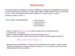 Mechanismy - slide 1