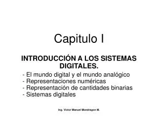 capitulo i
