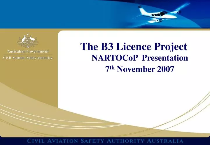 the b3 licence project