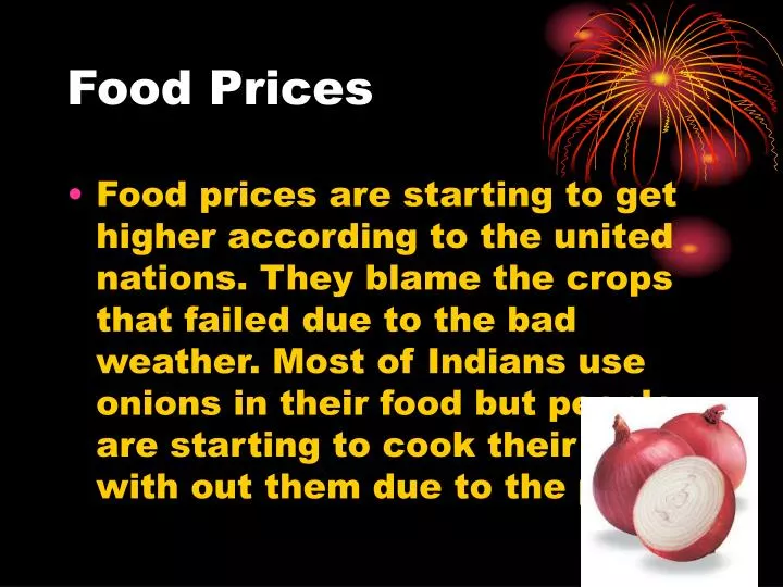 food prices
