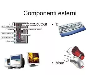 componenti esterni