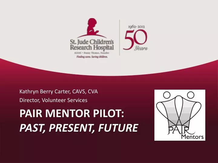 pair mentor pilot past present future