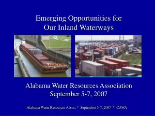 Ports and Waterways represented by CAWA Members