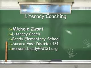 Literacy Coaching