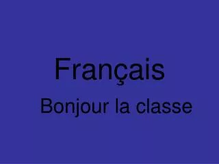 fran ais