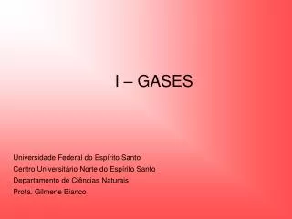 i gases