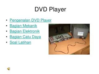 dvd player