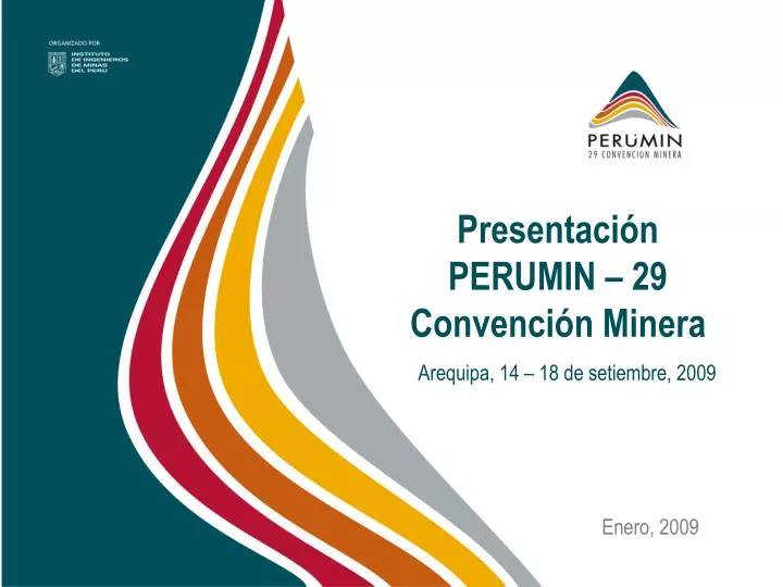 presentaci n perumin 29 convenci n minera