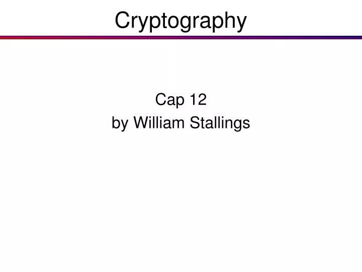 cryptography