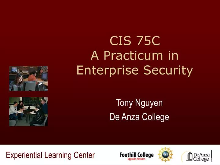 cis 75c a practicum in enterprise security