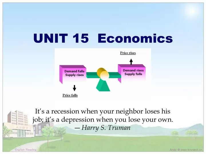 unit 15 economics