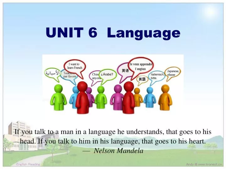 unit 6 language