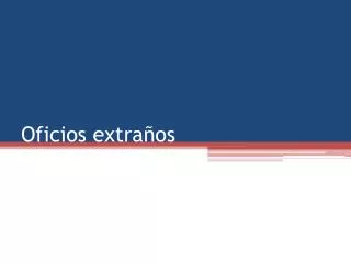 oficios extra os