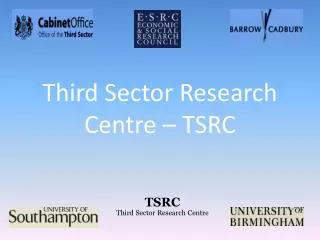 Third Sector Research Centre – TSRC