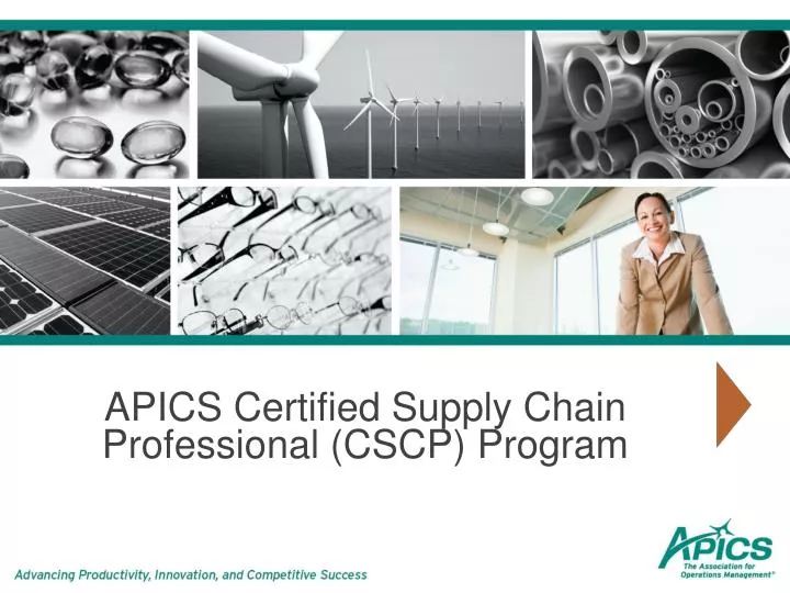 apics certified supply chain professional cscp program