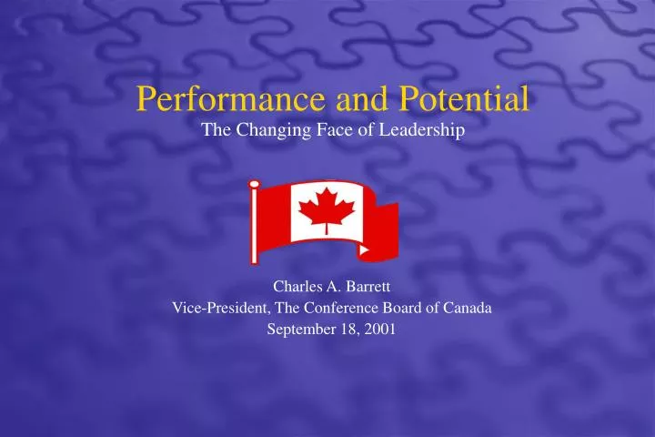 performance and potential the changing face of leadership