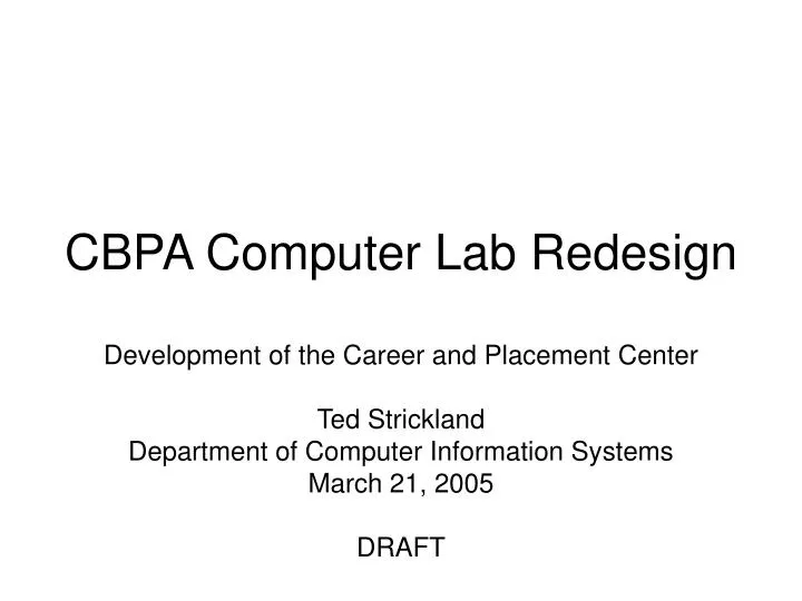 cbpa computer lab redesign