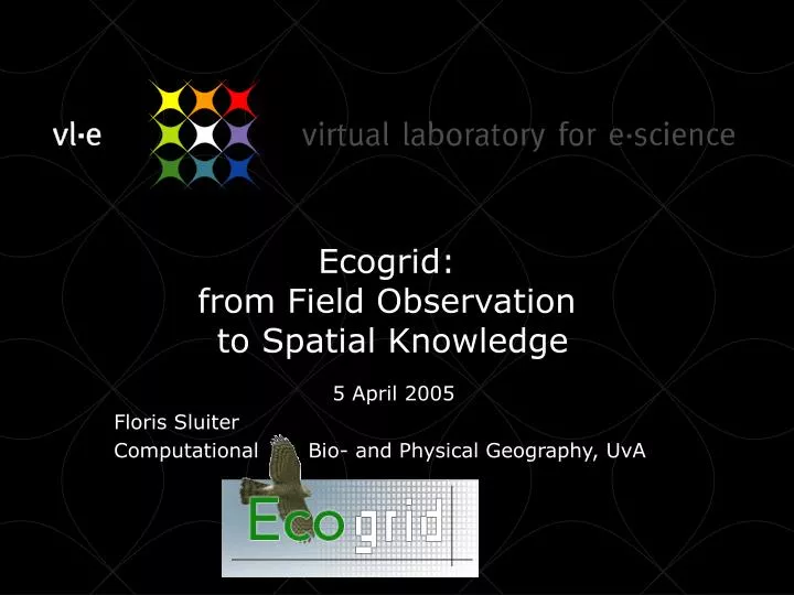 ecogrid from field observation to spatial knowledge