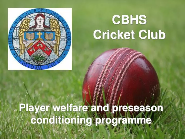 cbhs cricket club