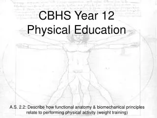 CBHS Year 12 Physical Education