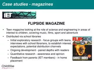 Case studies - magazines