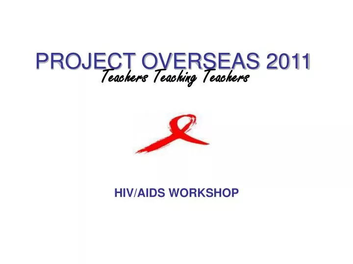 project overseas 2011