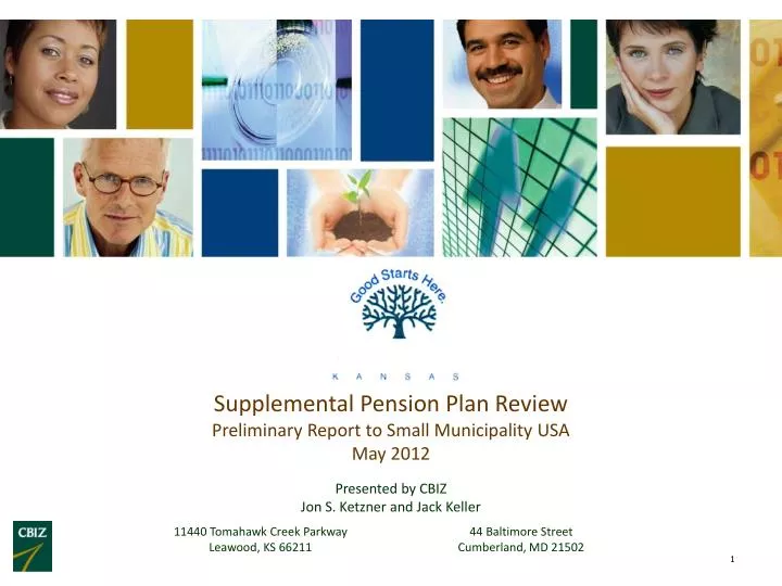supplemental pension plan review preliminary report to small municipality usa may 2012