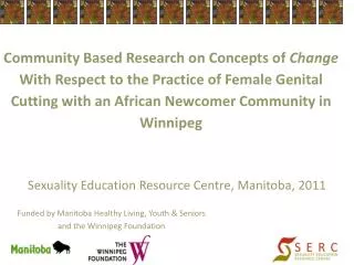 Sexuality Education Resource Centre, Manitoba, 2011