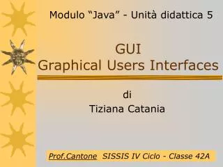 gui graphical users interfaces