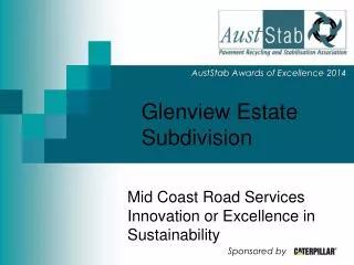 Glenview Estate Subdivision
