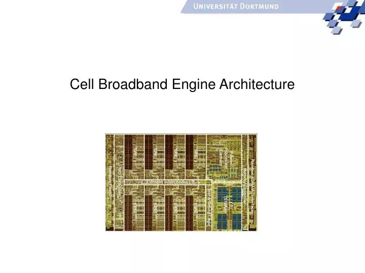 cell broadband engine architecture