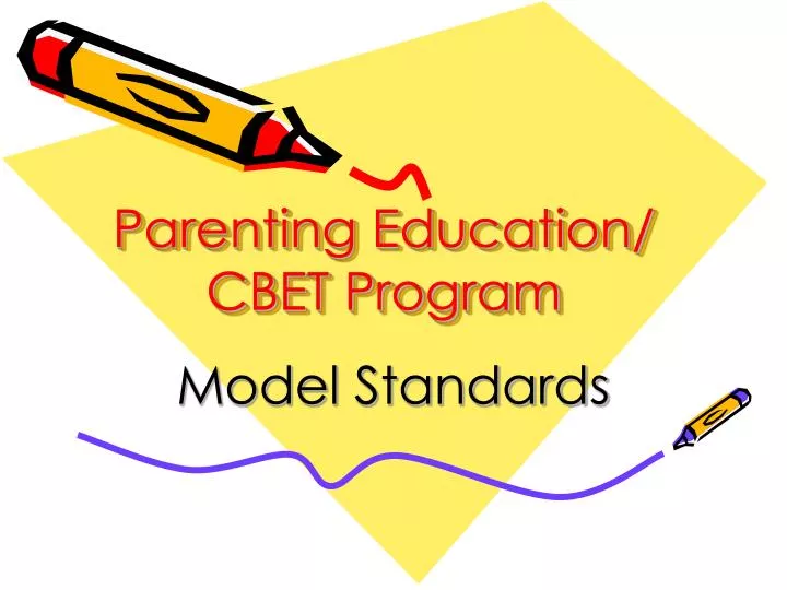 parenting education cbet program