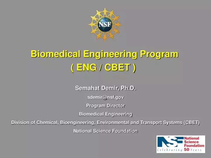 biomedical engineering program eng cbet
