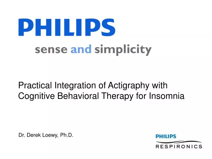 practical integration of actigraphy with cognitive behavioral therapy for insomnia