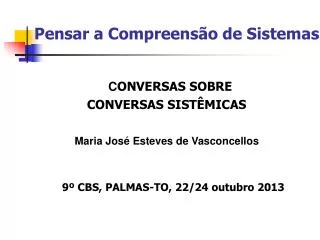 pensar a compreens o de sistemas