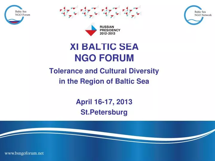 xi baltic sea ngo forum