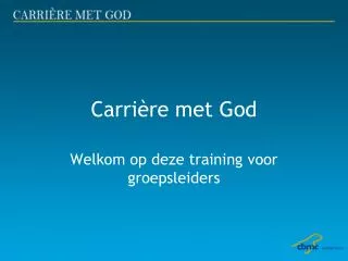 carri re met god