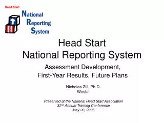 Head Start National Reporting System