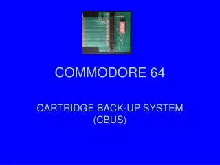 COMMODORE 64