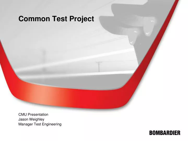 common test project