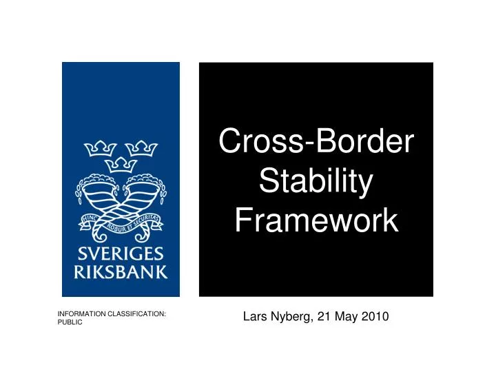 cross border stability framework